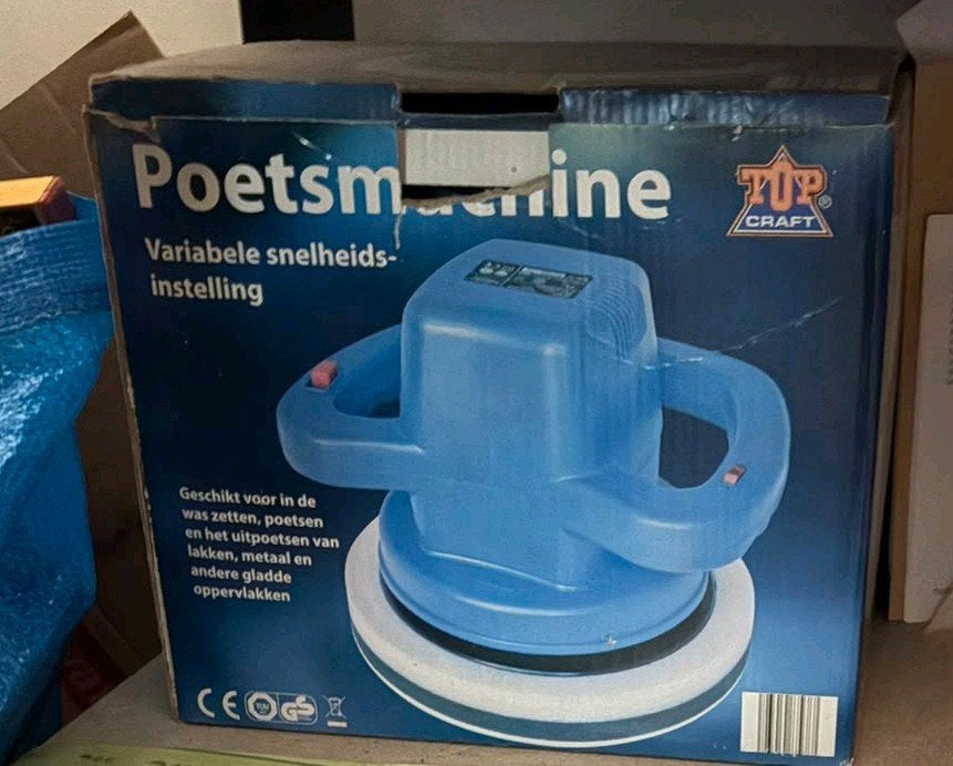 Top Craft Poetsmachine met variabele snelheidsinstelling, Doe-het-zelf en Verbouw, Ophalen of Verzenden