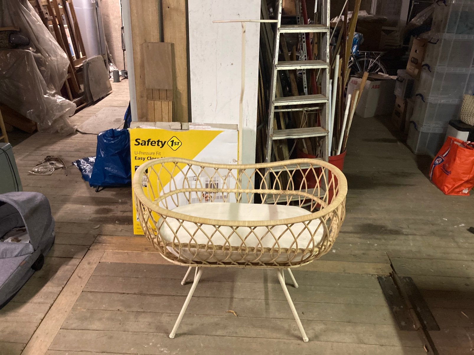 Te koop Vintage wiegje, Ophalen, Zo goed als nieuw