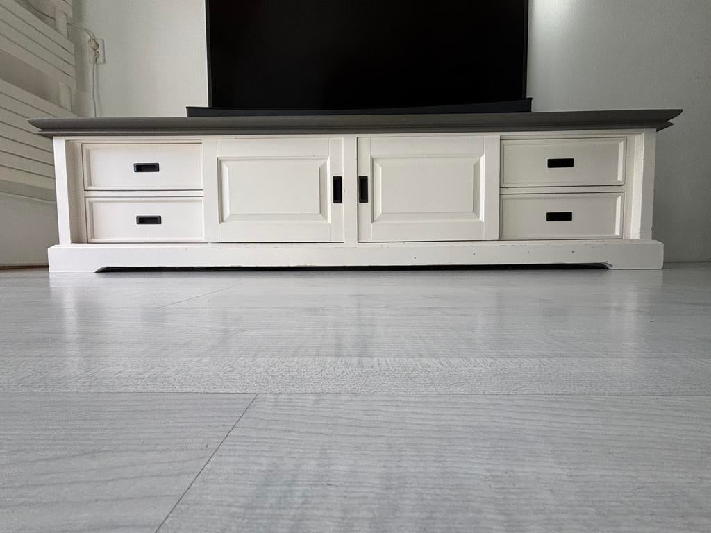 Tv meubel, Ophalen, Gebruikt, Landelijk, 200 cm of meer