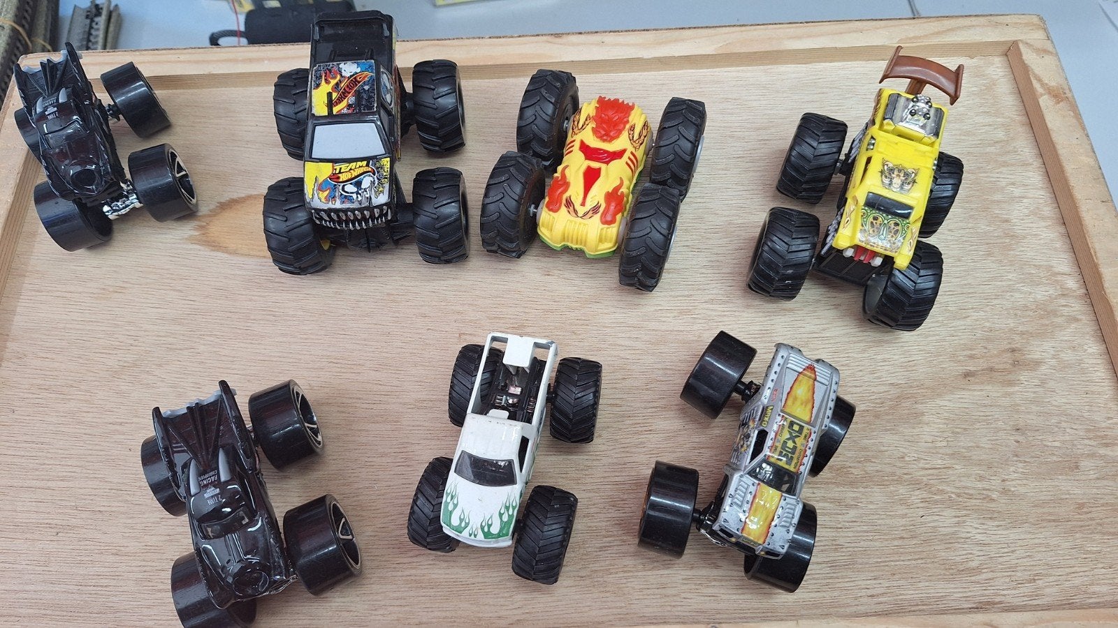 Set van 6 Monster Trucks - Diverse Modellen, Ophalen of Verzenden, Gebruikt