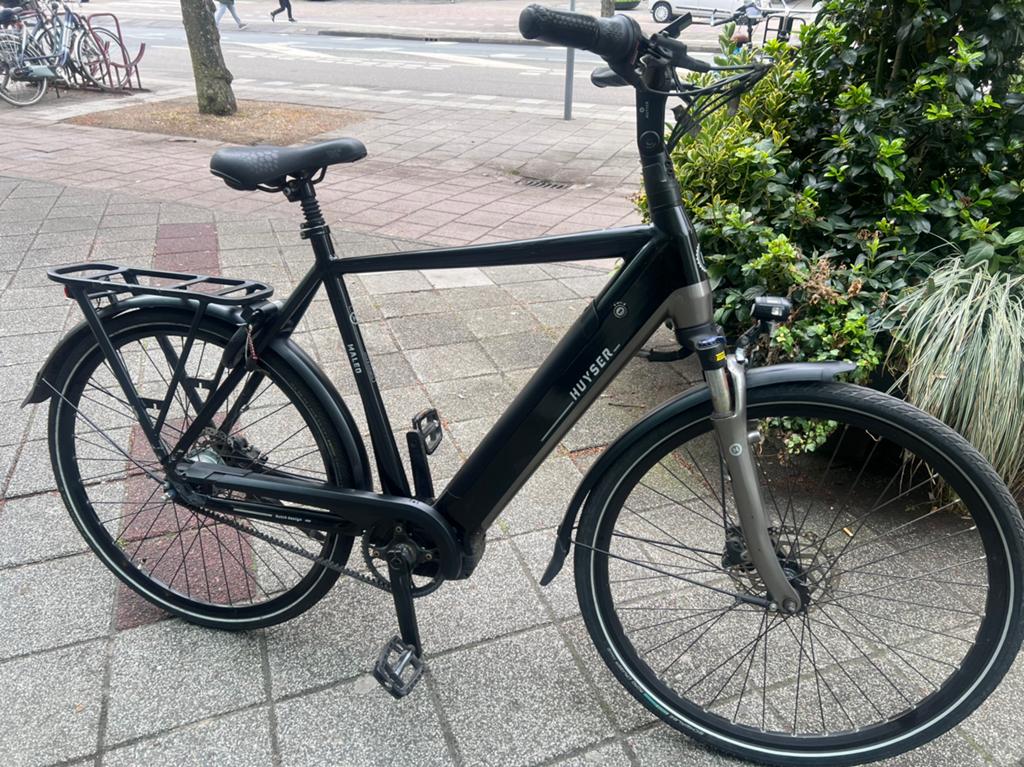 Huyser elektrische herenfiets 61 Cm / belt drive, 57 tot 61 cm, Ophalen of Verzenden, Minder dan 10 versnellingen, Overige merken