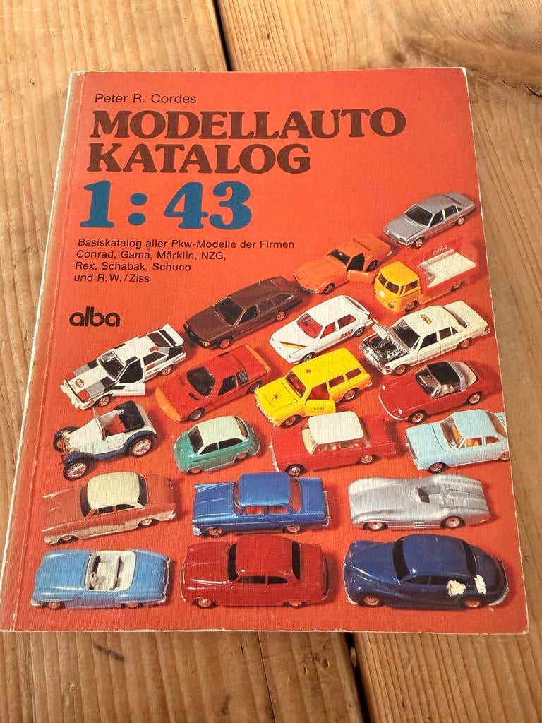 Modellauto Katalog 1:43 - Peter R. Cordes (Alba), Boeken, Ophalen of Verzenden, Zo goed als nieuw