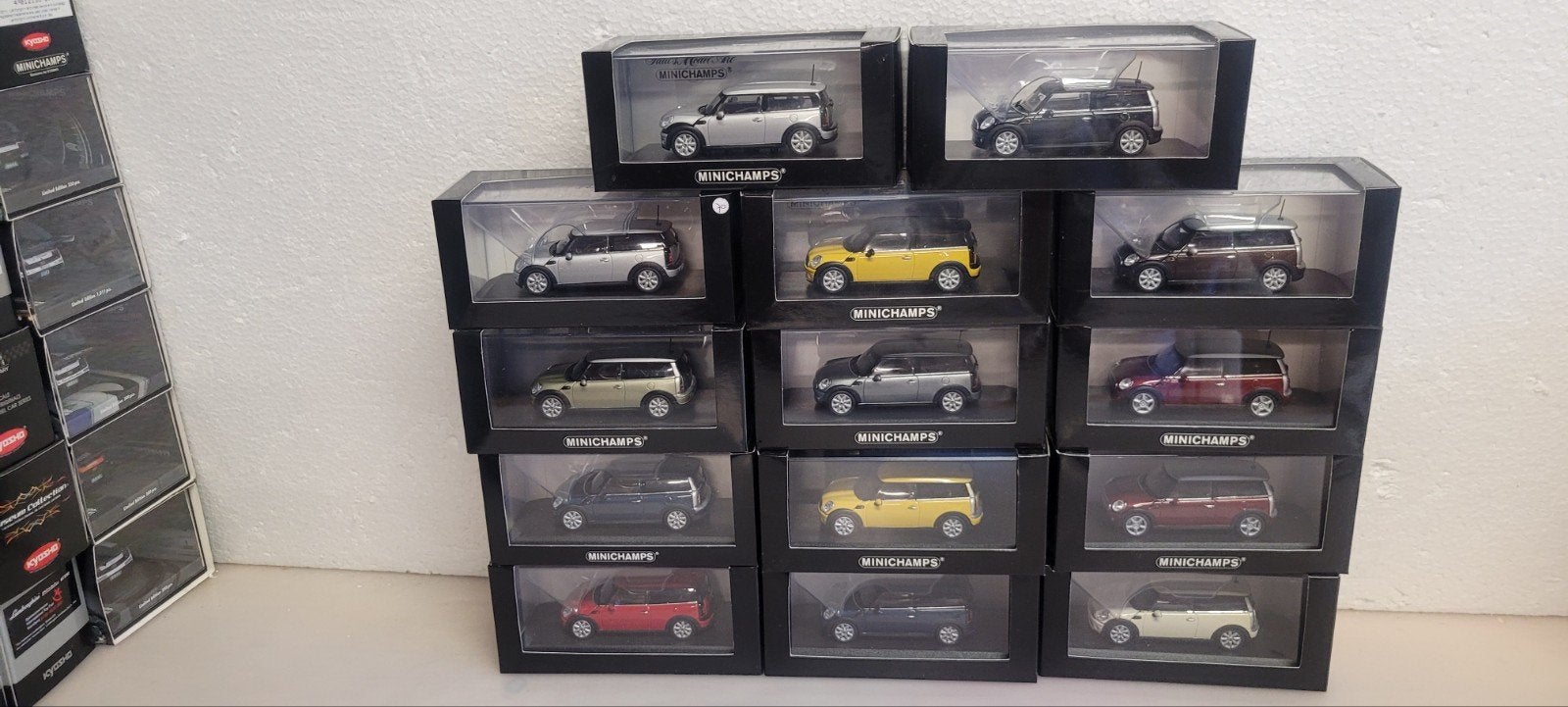 Minichamps Mini Cooper Clubman Sample modellen, Ophalen of Verzenden, Zo goed als nieuw, Auto, MiniChamps