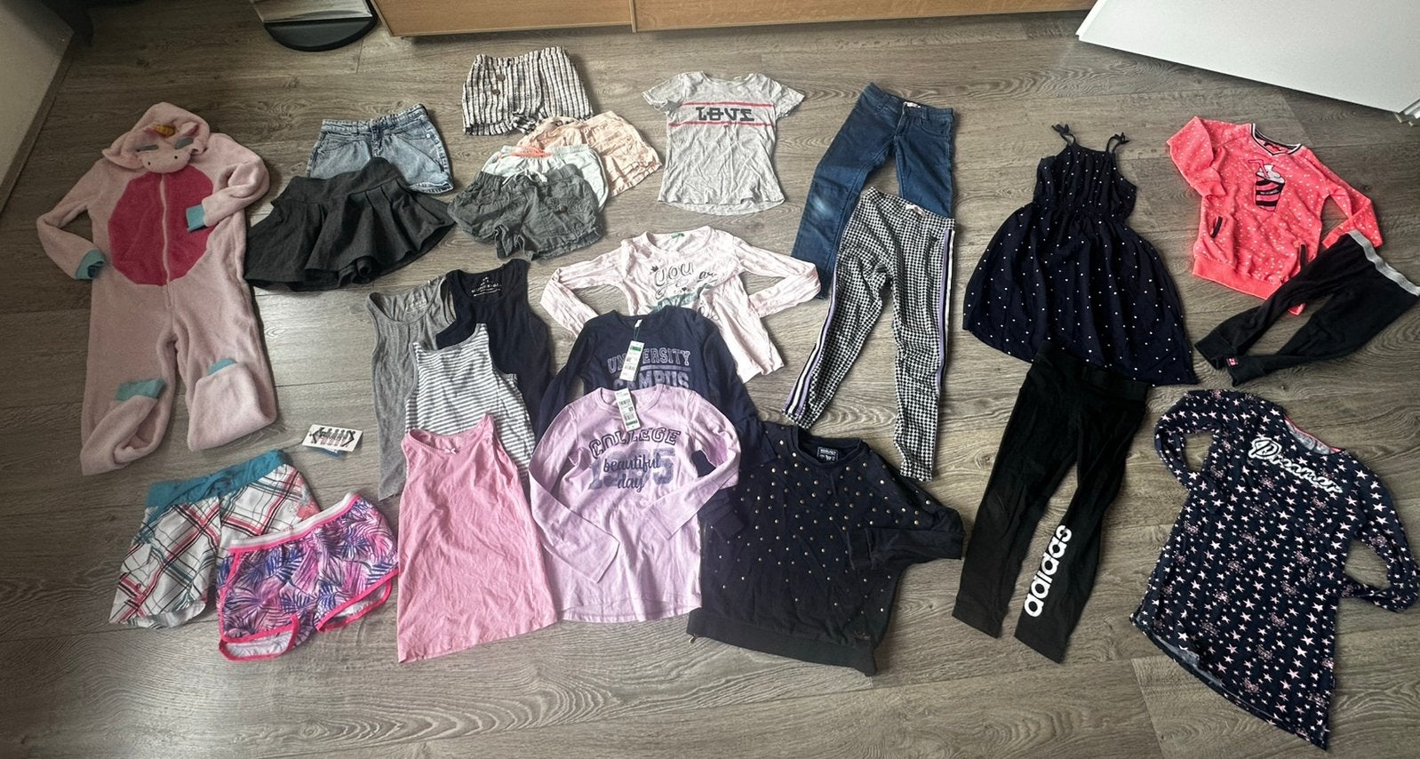 Groot kledingpakket meiden maat 122/128, Ophalen of Verzenden, Gebruikt, Maat 128