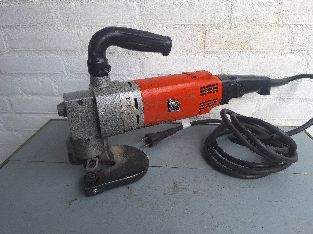 Fein Qsz664 plaatschaar/knabbelschaar 1400w 4,5mm, Ophalen of Verzenden, Gebruikt