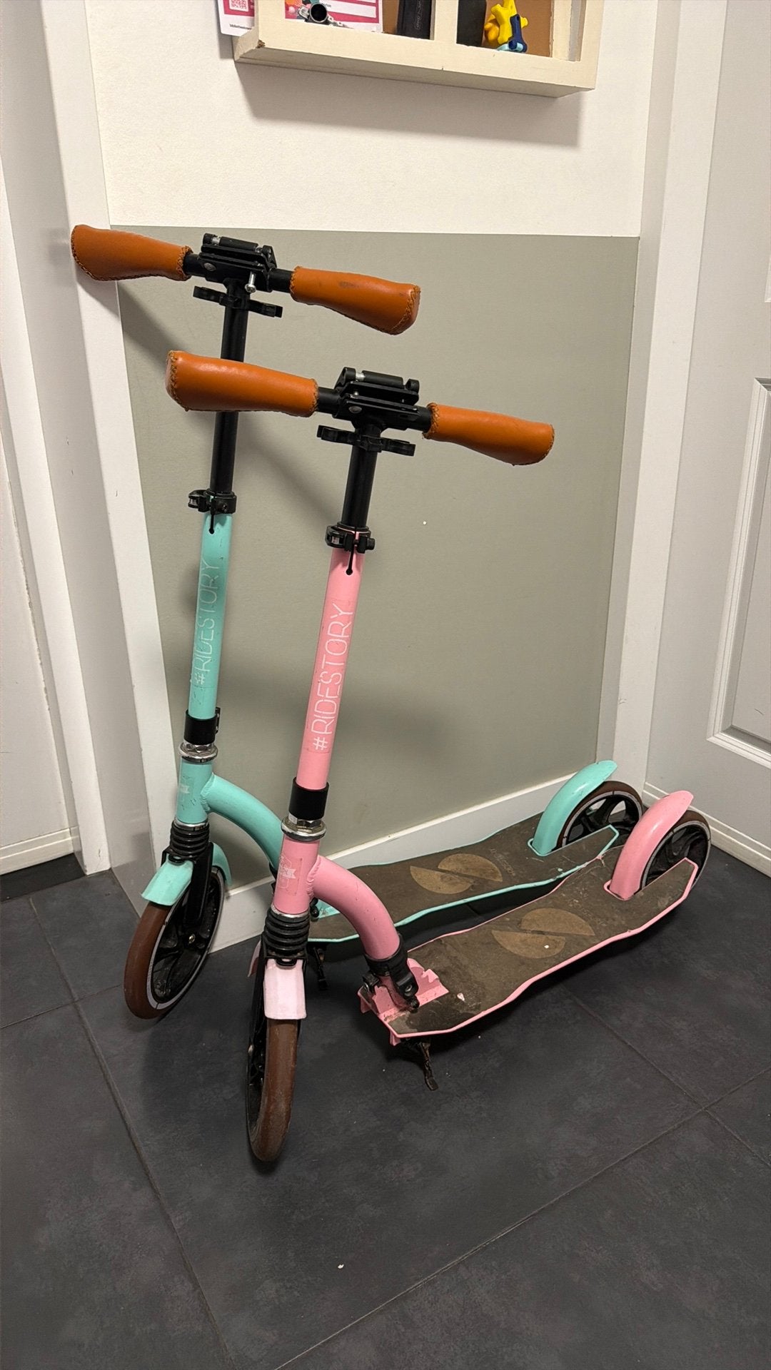 Ridestory step, Fietsen en Brommers, Steps, Ophalen, Gebruikt, Gewone step