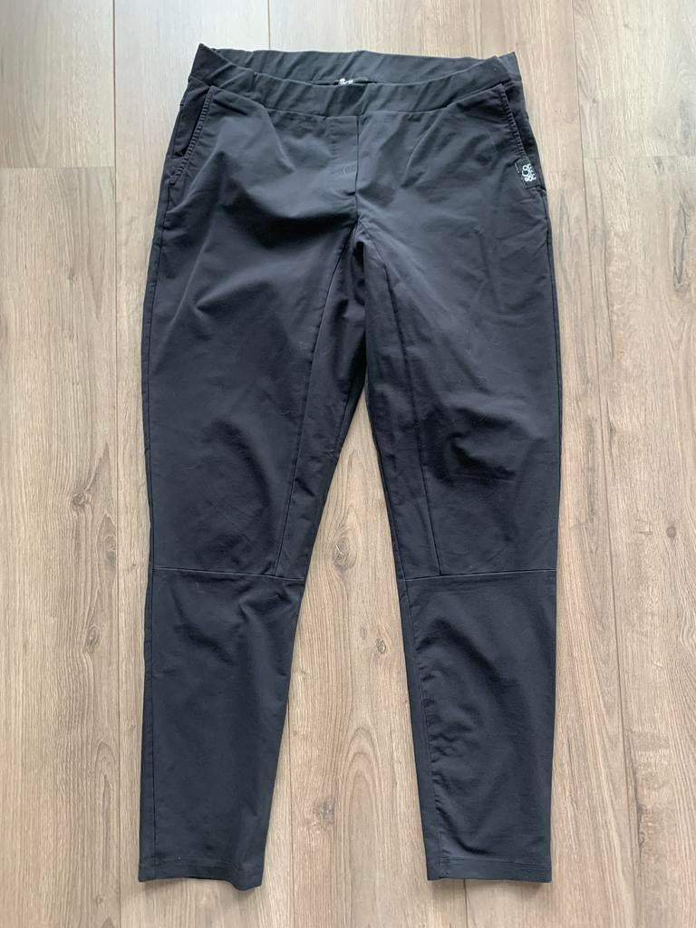 Zwarte travelstof “Pipa” broek, &Co Women, mt XL, Ophalen, Zwart, Maat 46/48 (XL) of groter, Zo goed als nieuw