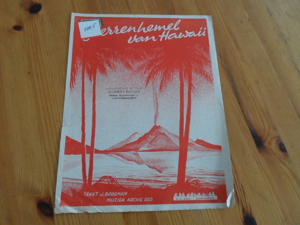 Sterrenhemel van hawaii - archie red, Gebruikt, Gitaar, Ophalen of Verzenden, Artiest of Componist