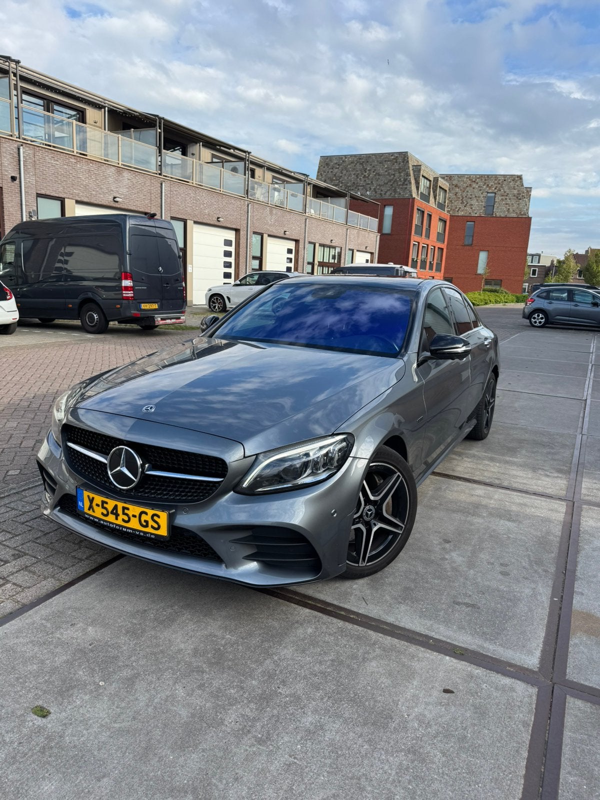 Mercedes-Benz C-Klasse C300de 306pk2021 PANO, BURM, Sfeer, Auto's, Automaat, 1800 kg, 4 cilinders, 1795 kg