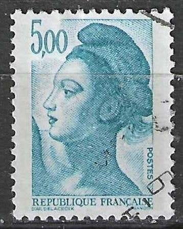 Frankrijk 1982 - Yvert 2190 - Liberte de Gandon - 5 F. (ST), Verzenden, Gestempeld