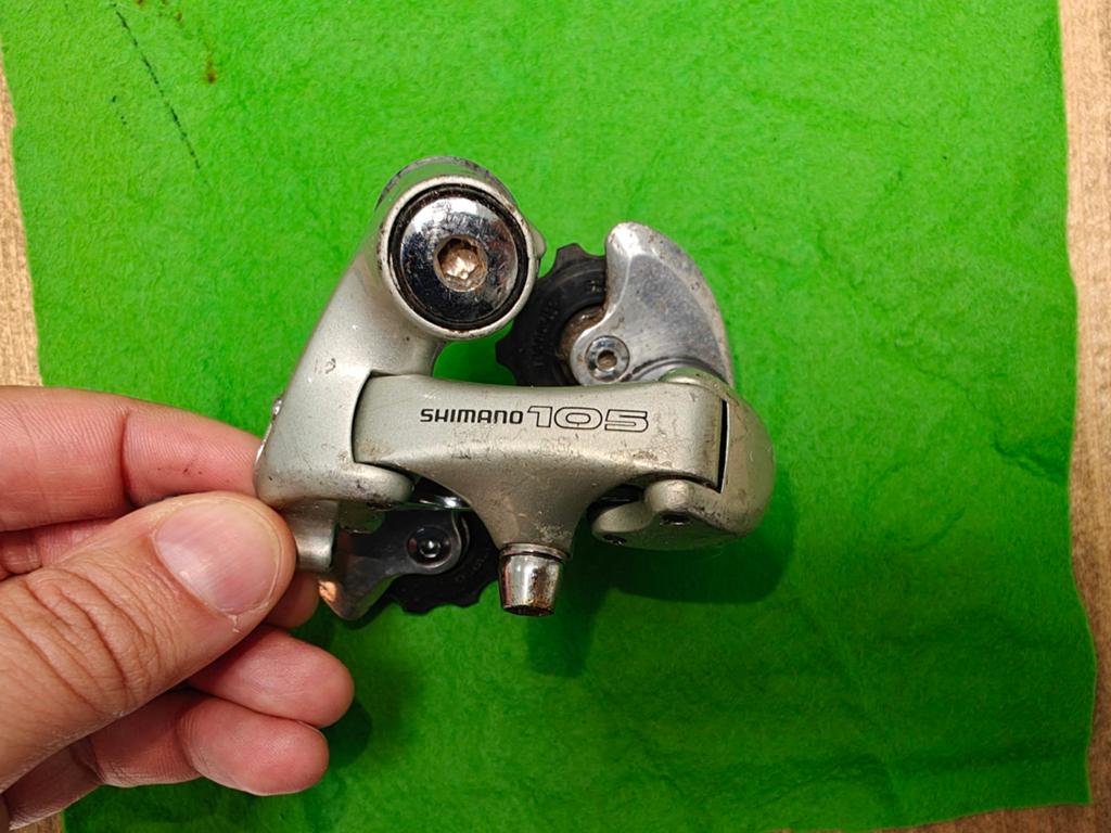 Shimano 105 8 speed achterderailleur, Ophalen of Verzenden, Gebruikt, Overige typen
