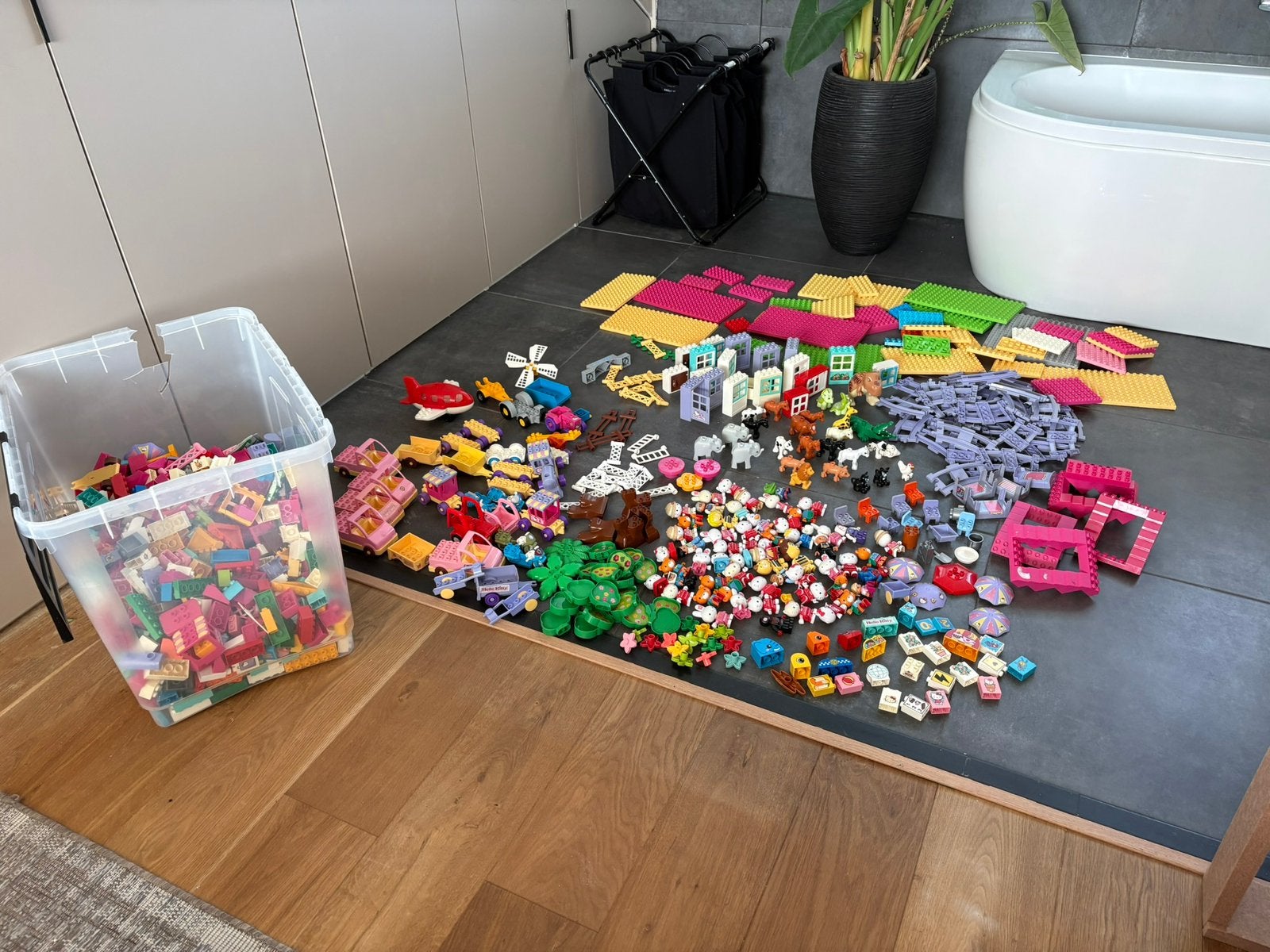 Mega bak vol met duplo, alleen ophalen!
