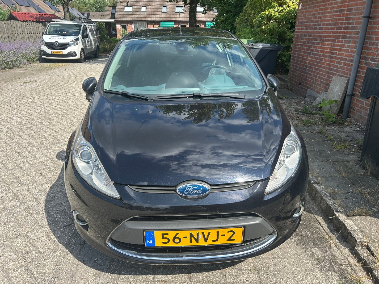Ford Fiësta 1.25 60KW 3DR 2010 Zwart, Voorwielaandrijving, Stof, 600 kg, 4 cilinders