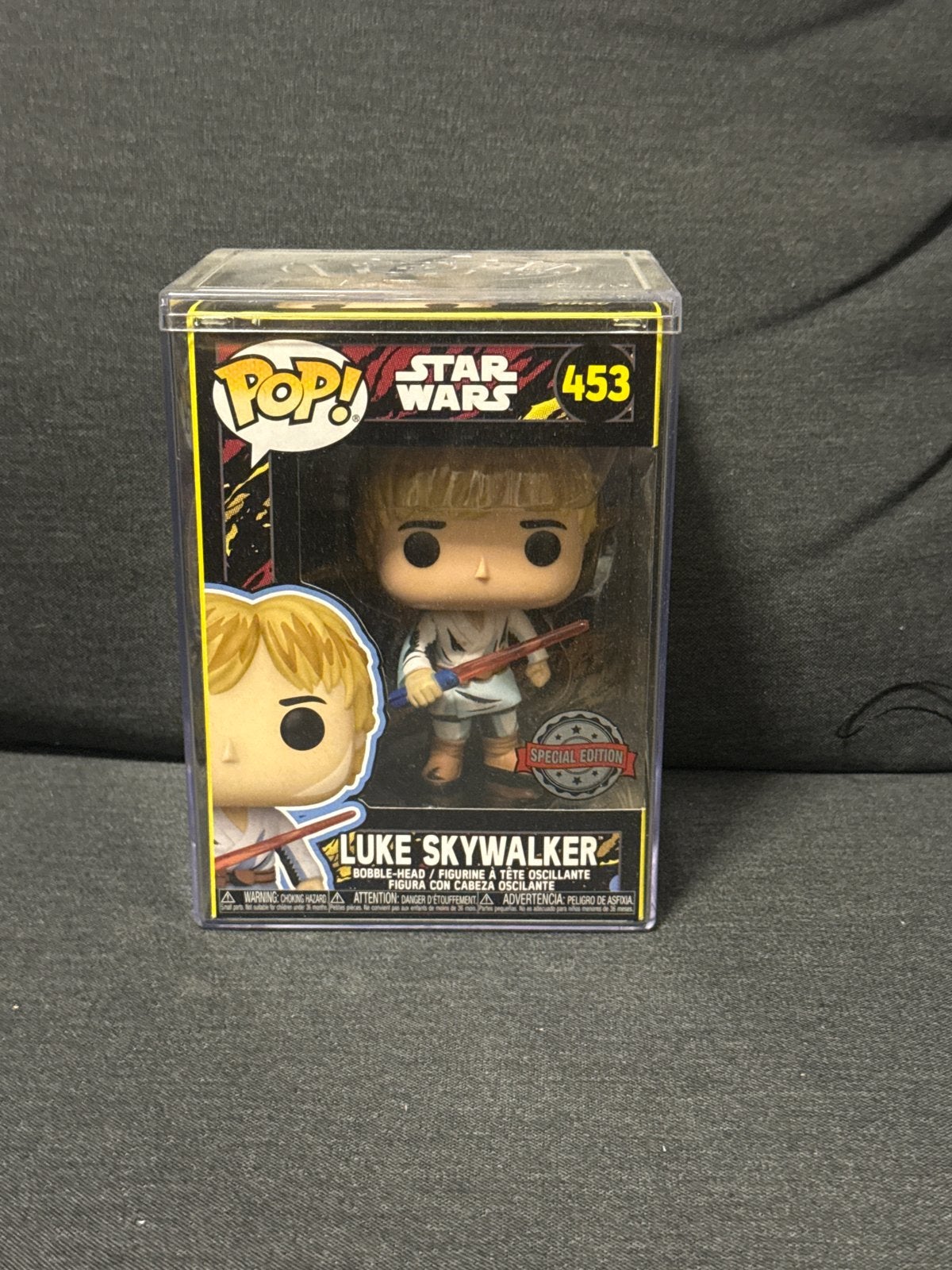 Funko Pop! Star Wars Luke Skywalker #453 Special Edition, Ophalen of Verzenden, Zo goed als nieuw