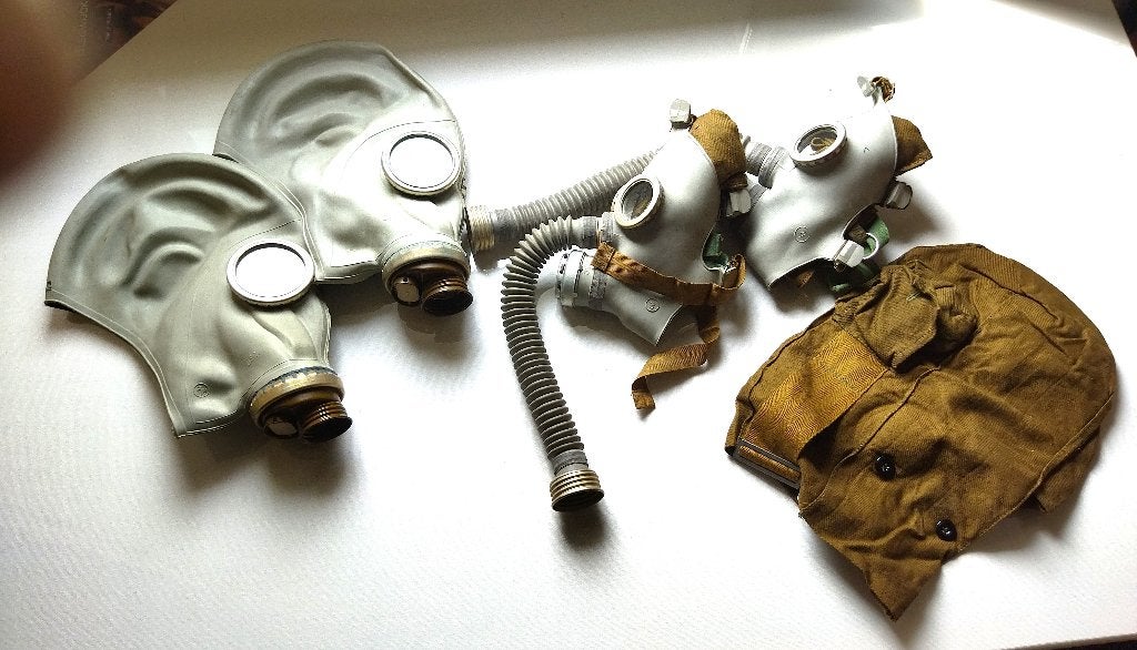 gasmasker, Ophalen of Verzenden, Landmacht, Nederland, Overige typen
