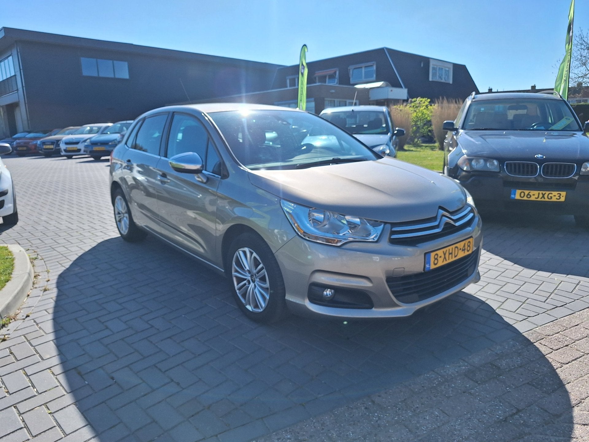 Citroen C4 1.2 PureTech Exclusive / Nieuwe distributieriem /, Euro 6, 1199 cc, Leder en Stof, Beige