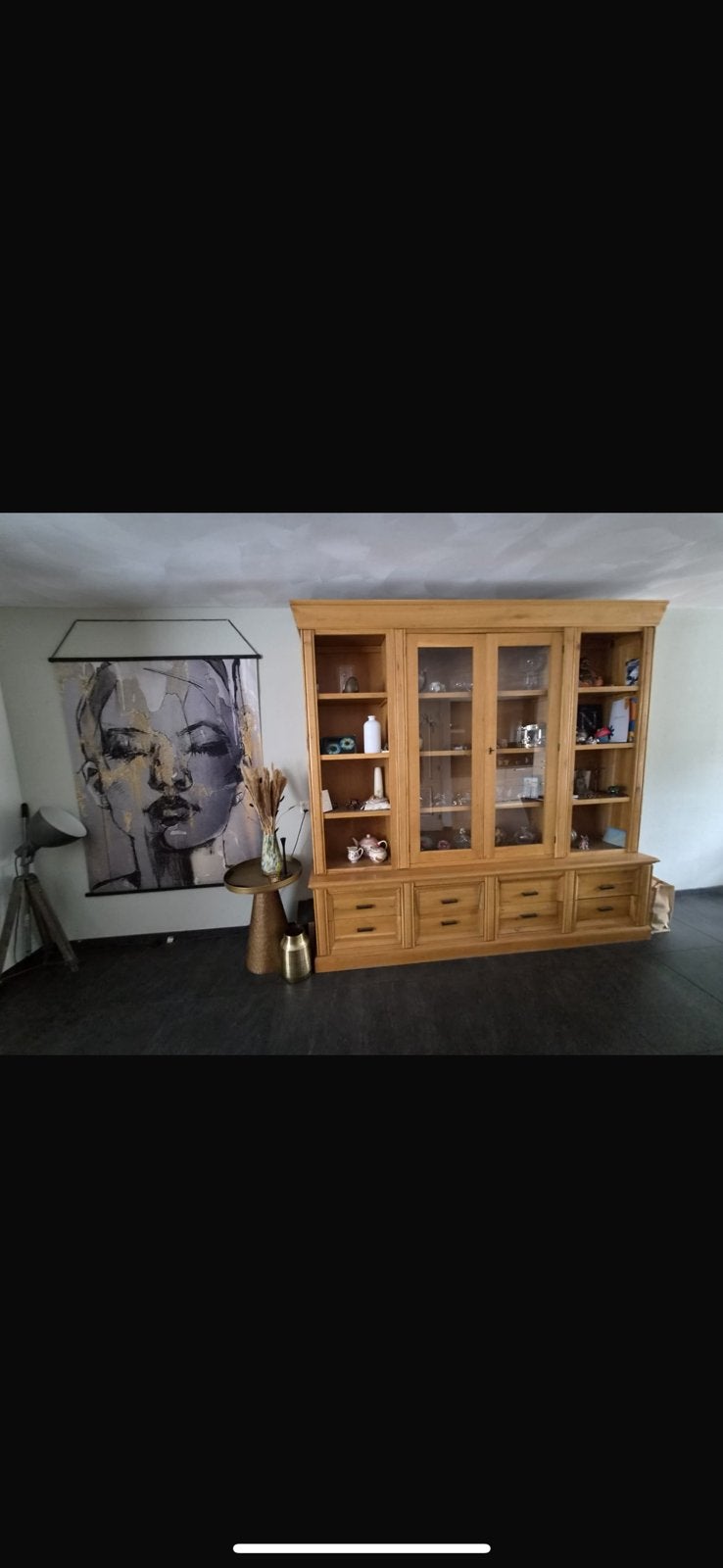 Boeken: vitrine/buffet kast, Ophalen of Verzenden