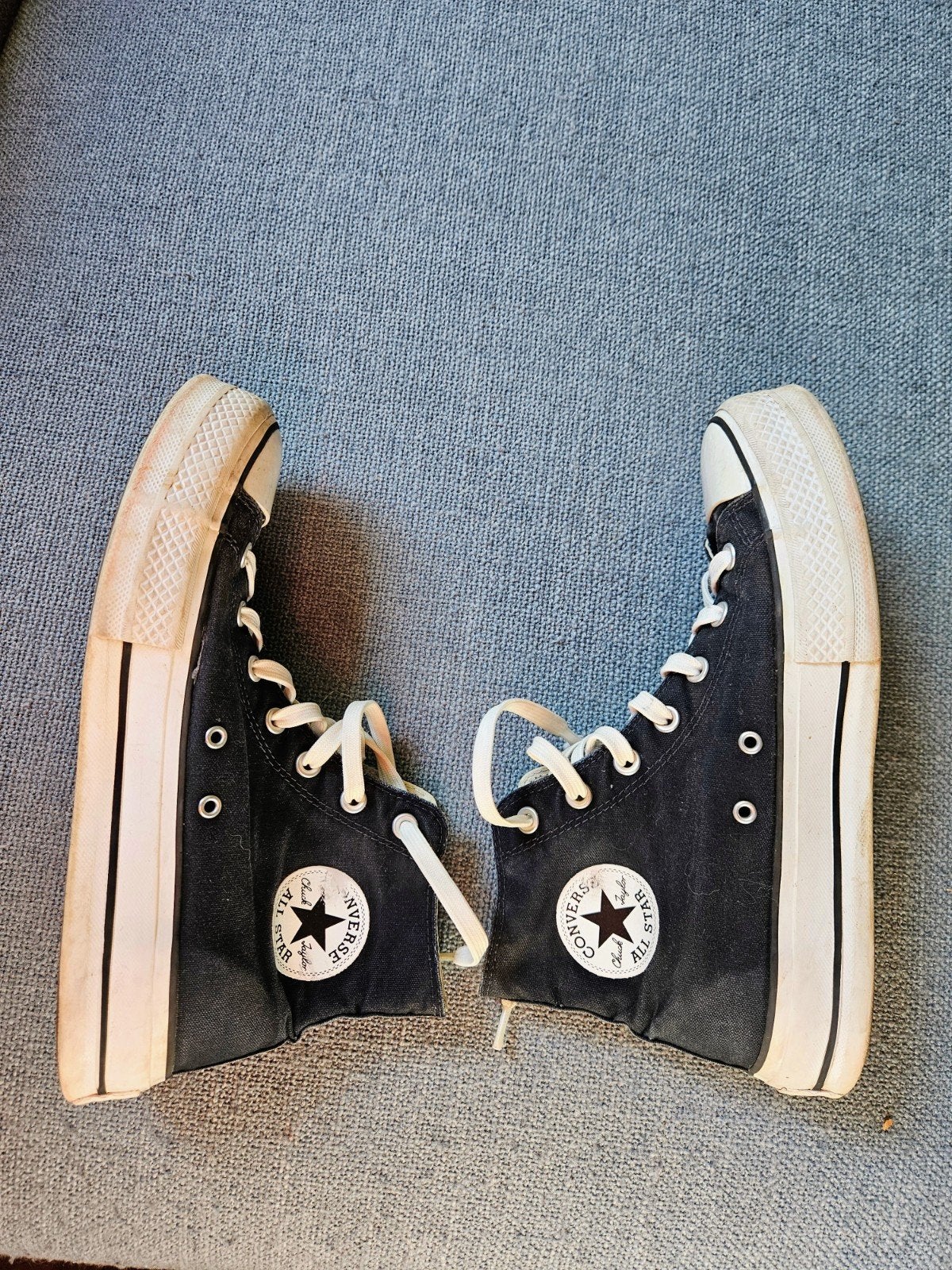 Zwarte hoge Converse All Stars - Maat 42, Ophalen, Zwart, Sneakers of Gympen, Converse All Stars