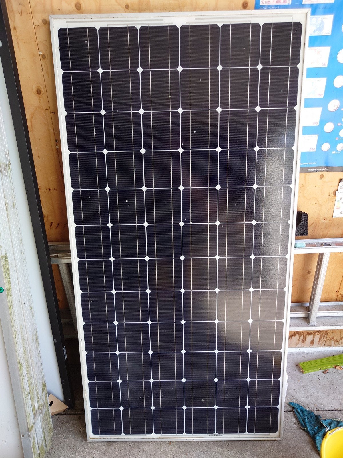 5 zonnepanelen 195Wp 158x80 cm kleine maat solarfun, Ophalen of Verzenden, Gebruikt