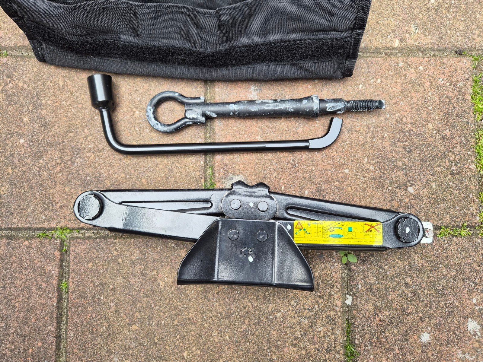 Krik en wielsleutel set voor Citroën,Peugeot,DS, Ophalen of Verzenden, Nieuw