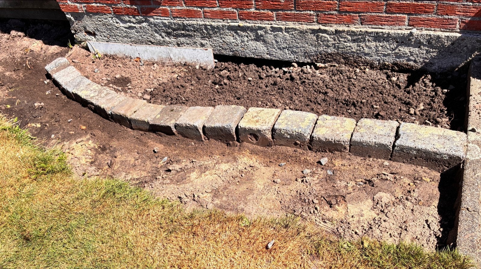 Gebruikte betonblokken, Tuin en Terras, Ophalen, Gebruikt, Kei, Lava