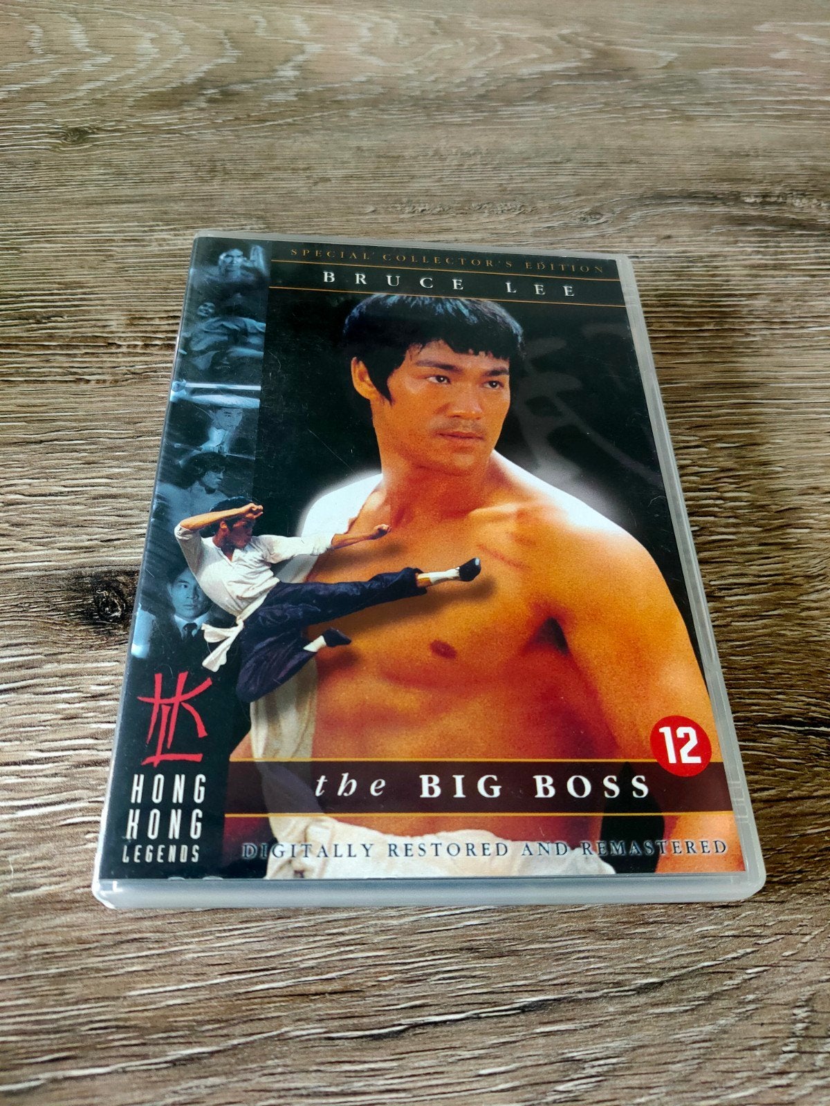 Actie DvD - Hong Kong Legends - Bruce Lee - The Big Boss, Alle leeftijden, Ophalen of Verzenden, Zo goed als nieuw