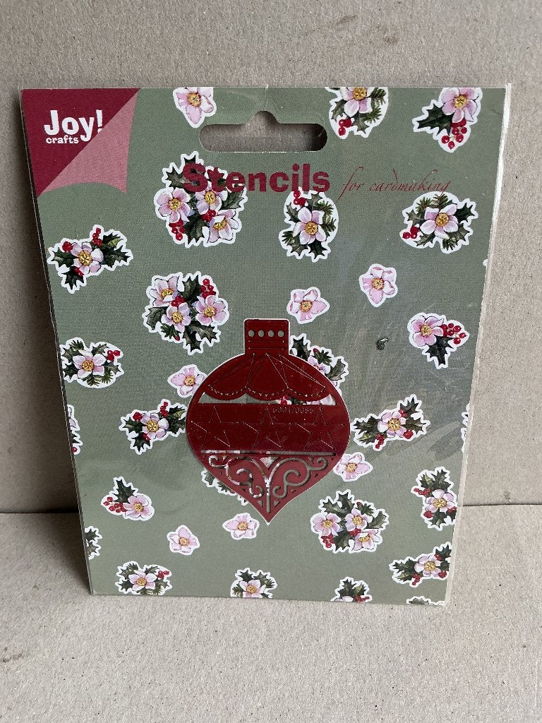 Joy kerst borduur mal, Ophalen of Verzenden, Nieuw, Overige thema's, Pons of Mal