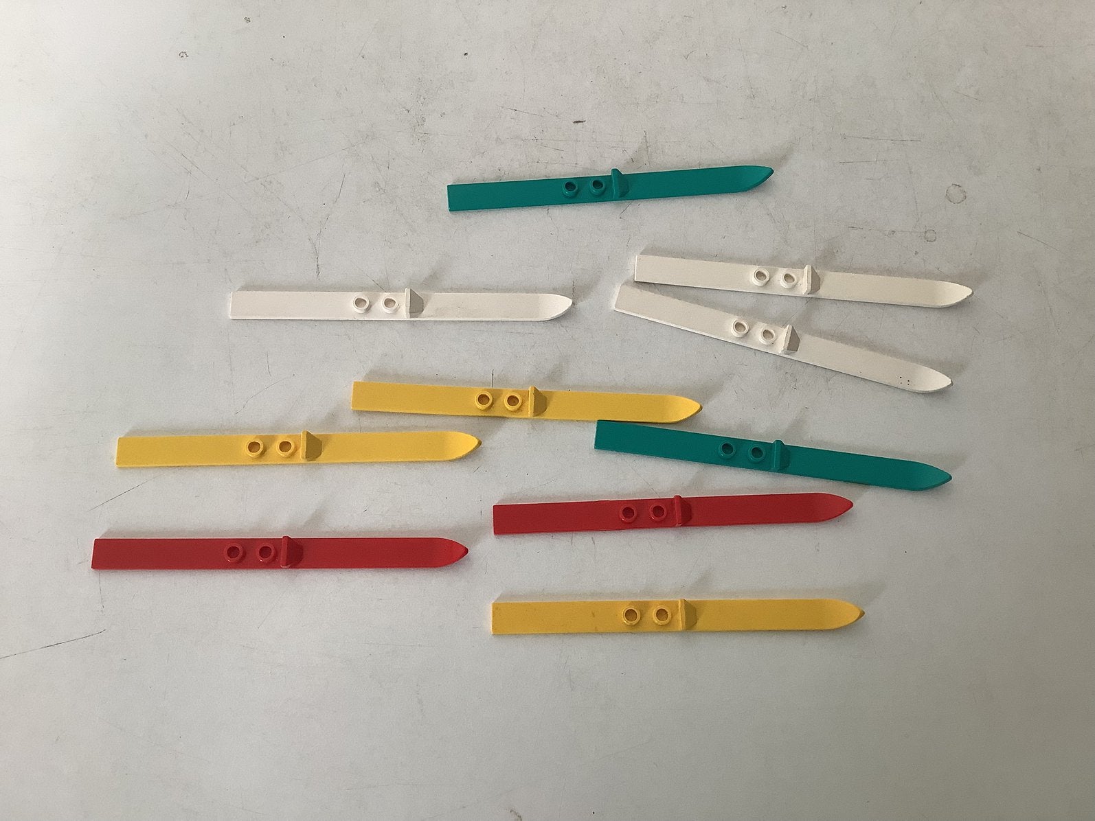 Lego technic figuur accessoires ski, Ophalen of Verzenden, Gebruikt, Losse stenen, Lego