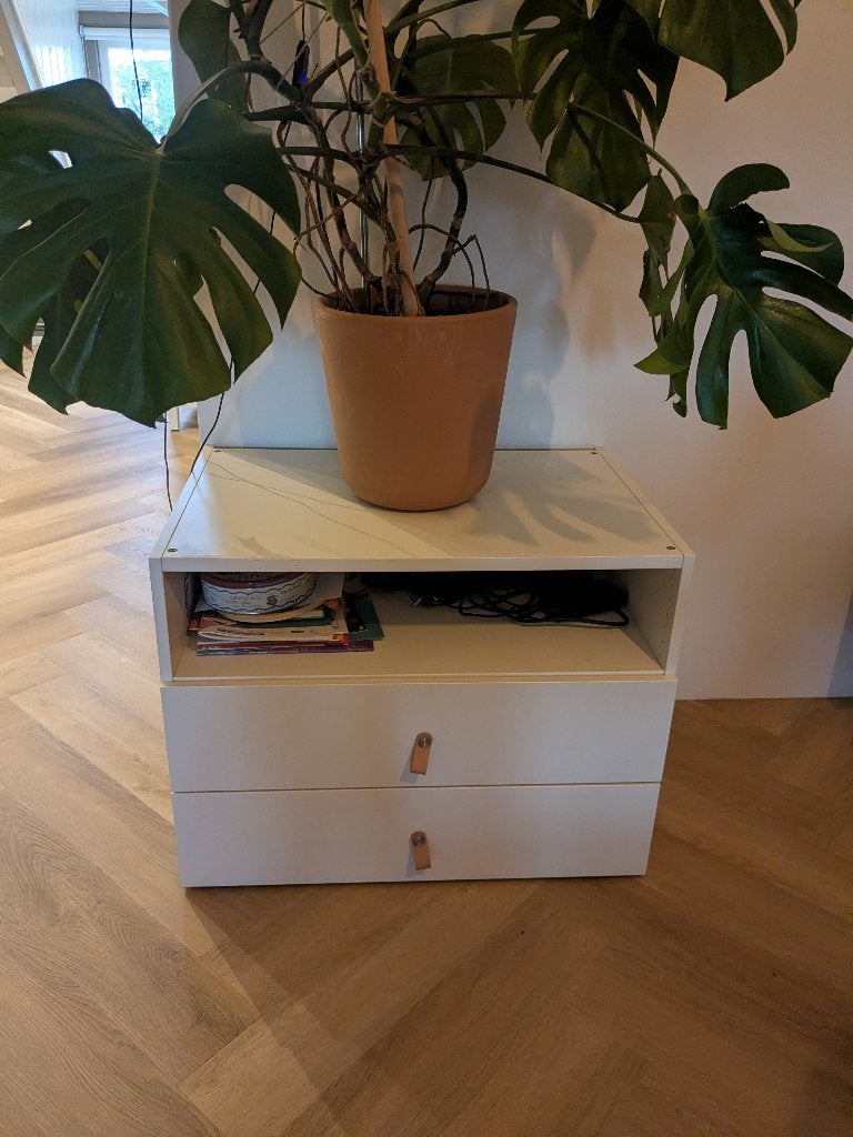 Ikea cabinet (2 drawers), Ophalen, Gebruikt