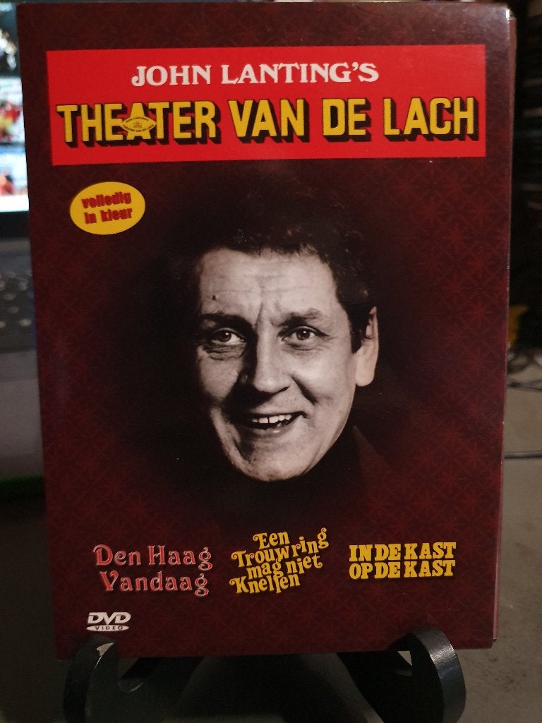 John Lanting's: theater van de lach 3DVD, Alle leeftijden, Ophalen, Zo goed als nieuw, Stand-up of Theatershow