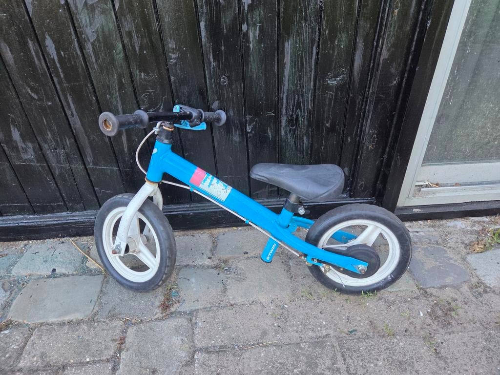 Mini loopfiets blauw - Ideaal voor jonge beginners, Ophalen, Gebruikt, Minder dan 16 inch