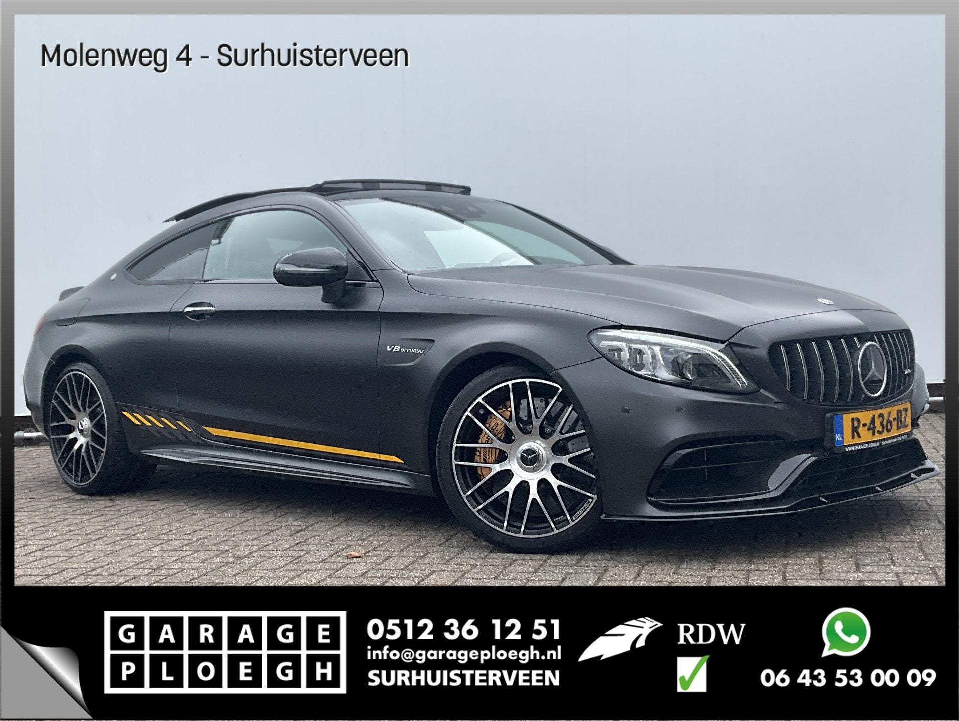 Mercedes-Benz AMG C Coupé 63 S Final Edition NL-Geleverd *1