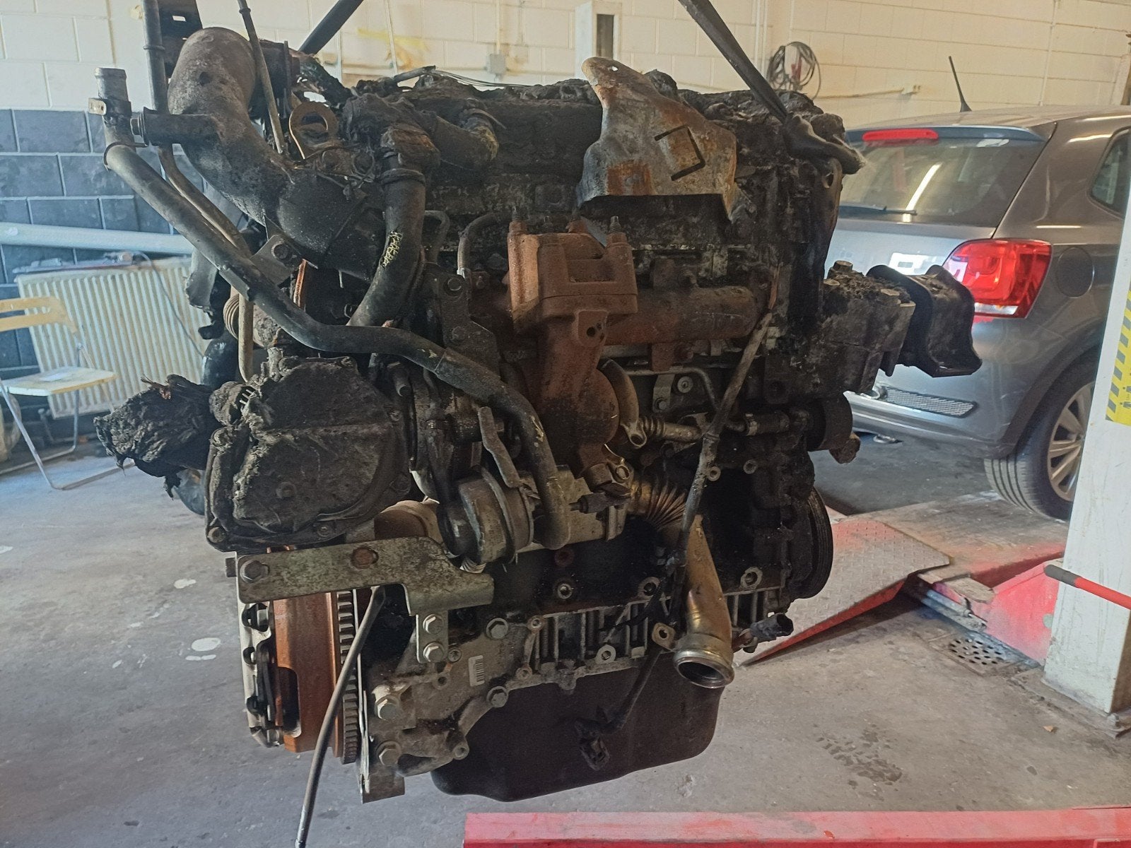 fiat 2.3 F1AGL411 met 65000 km euro 6 bouwjaar 2019, Auto-onderdelen, Motor en Toebehoren, Ophalen, Fiat