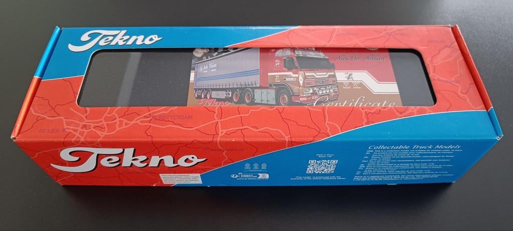 Tekno Volvo truck model Niels Chr. Nielsen 1:50, Hobby en Vrije tijd, Modelauto's | 1:50, Ophalen of Verzenden, Nieuw, Bus of Vrachtwagen