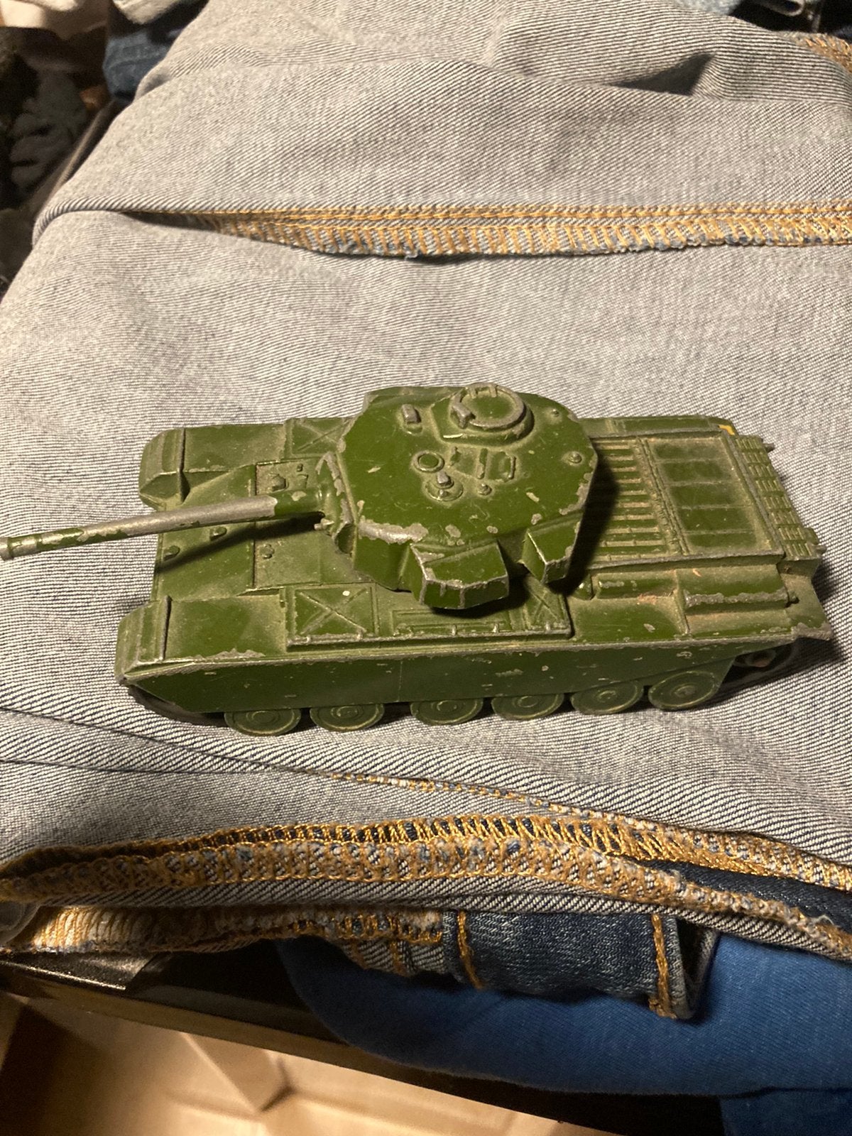 Dinky Toy centurion tank, Ophalen of Verzenden, Gebruikt, Dinky Toys