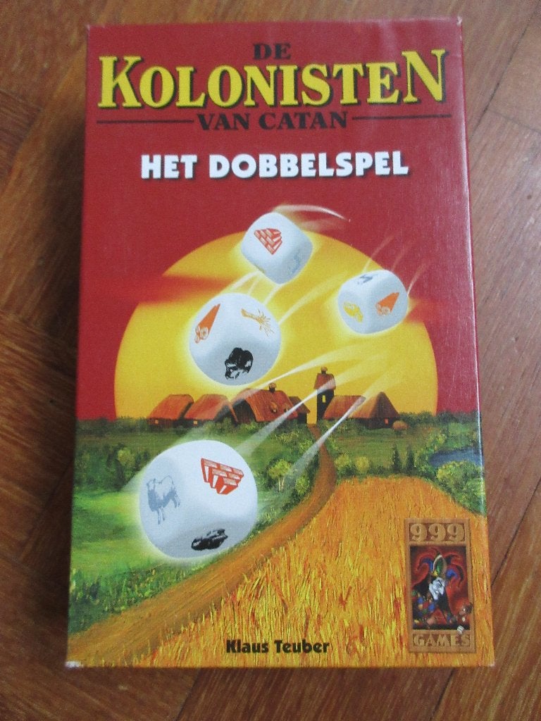 De Kolonisten van Catan : Het dobbelspel, Een of twee spelers, Ophalen of Verzenden, Gebruikt