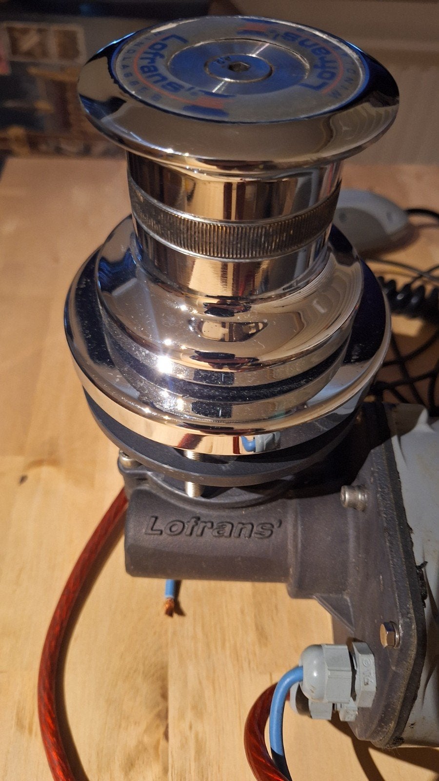 Lofrans electrische lier, Ophalen of Verzenden, Zo goed als nieuw