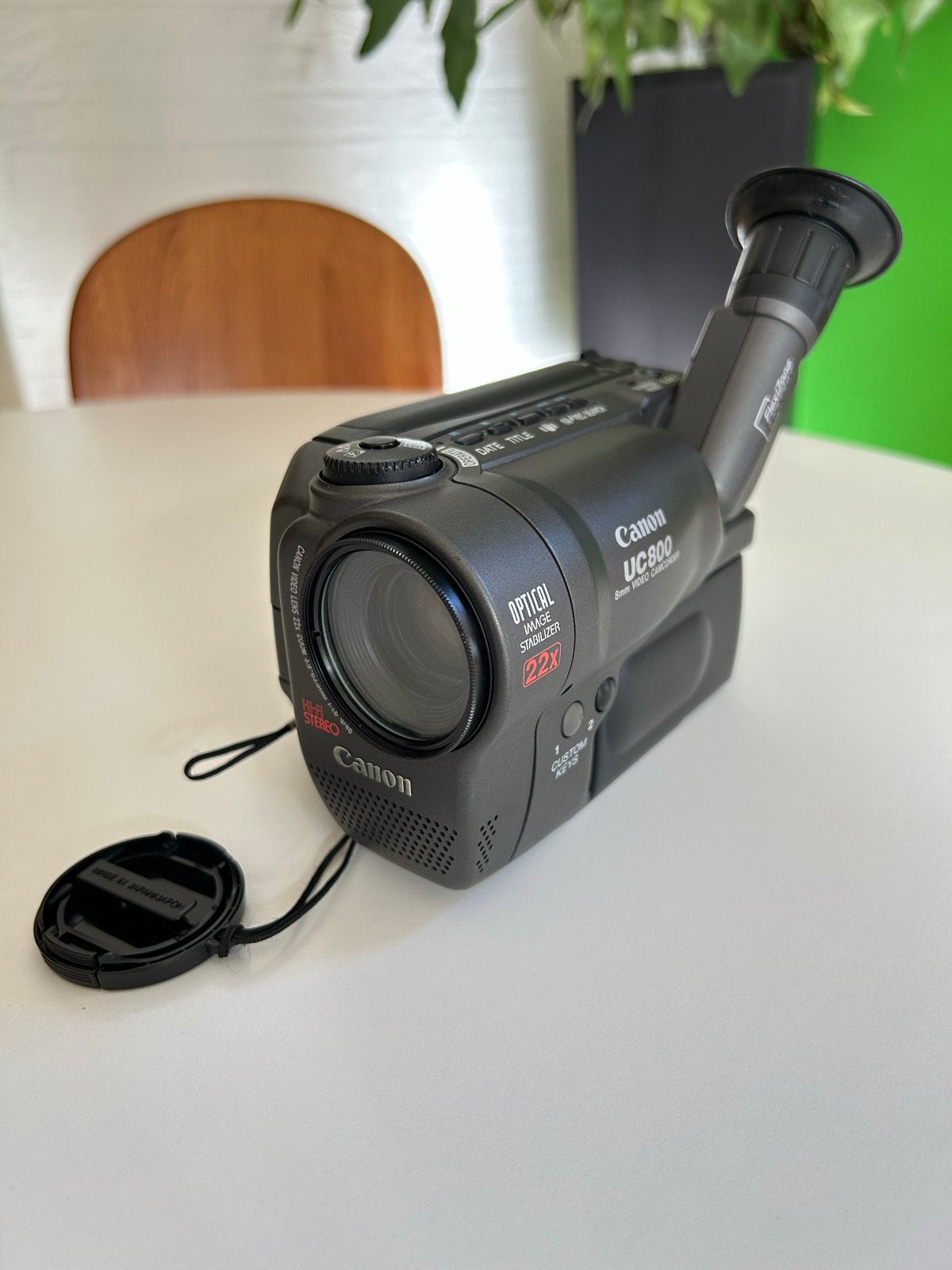 Canon UC800 Video 8 Camcorder - Vintage Video Camera, Audio, Tv en Foto, Ophalen of Verzenden, 8mm, Camera