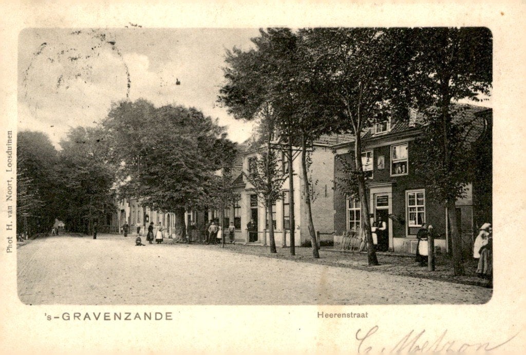 's-Gravenzande Heerenstraat # 577, Verzamelen, Verzenden, Voor 1920, Gelopen, Zuid-Holland