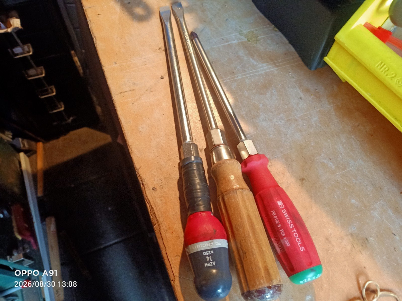 Schroevendraaiers set - Facom en Swiss Tools, Ophalen of Verzenden, Gebruikt, Schroevendraaier, Facom