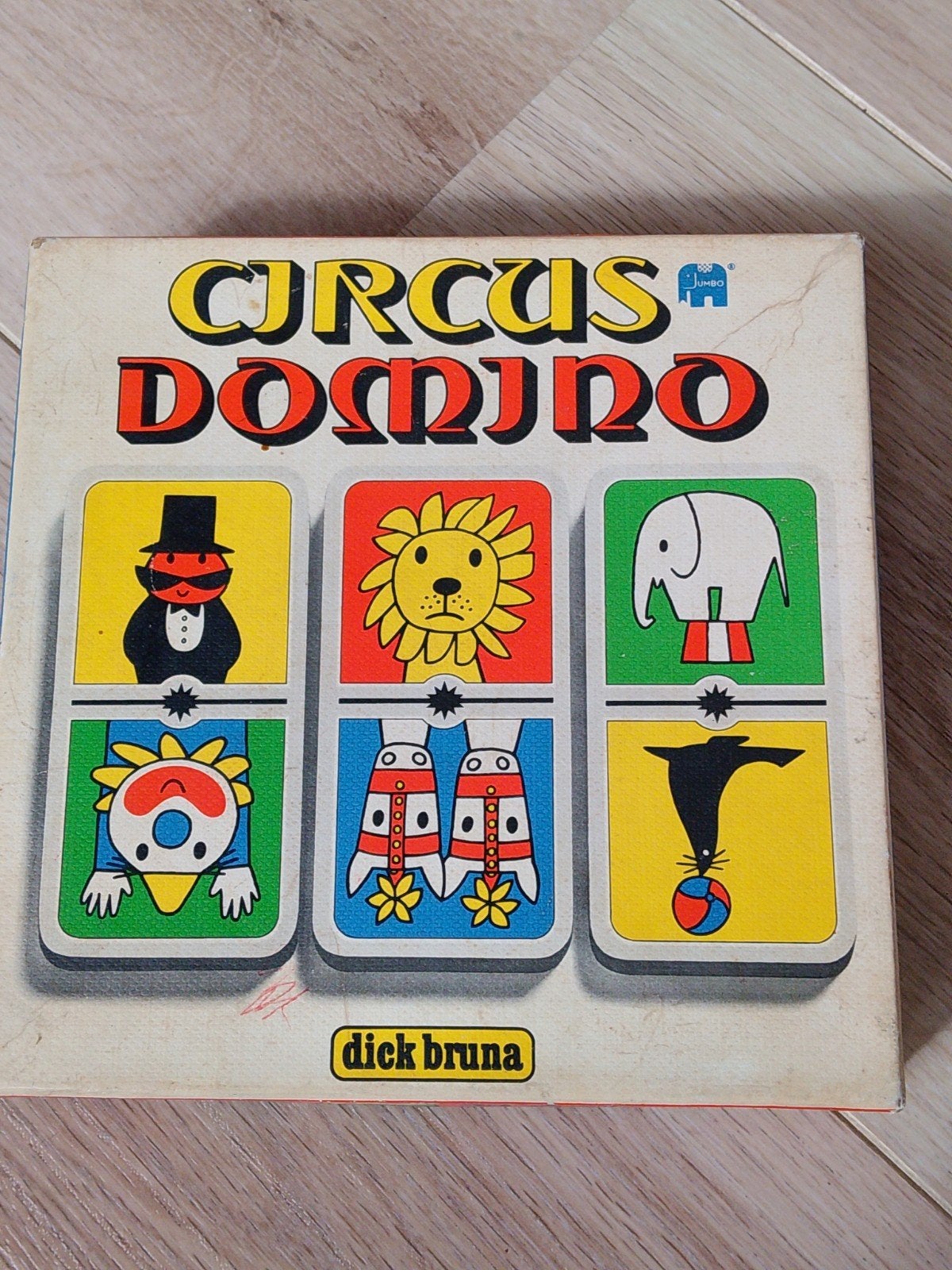 Jumbo Circus Domino - Dick Bruna, Een of twee spelers, Ophalen of Verzenden, Gebruikt, Jumbo