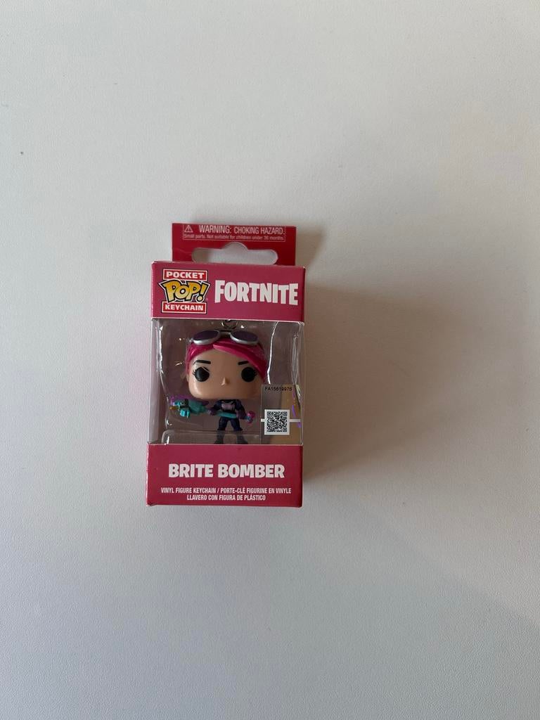 Funko Pop Fortnite Brite Bomber Sleutelhanger, Verzenden, Nieuw, Overige typen