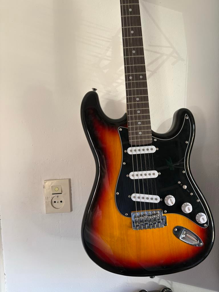 Aria Pro II STG Series Elektrische Gitaar, Muziek en Instrumenten, Ophalen, Gebruikt, Solid body, Overige merken