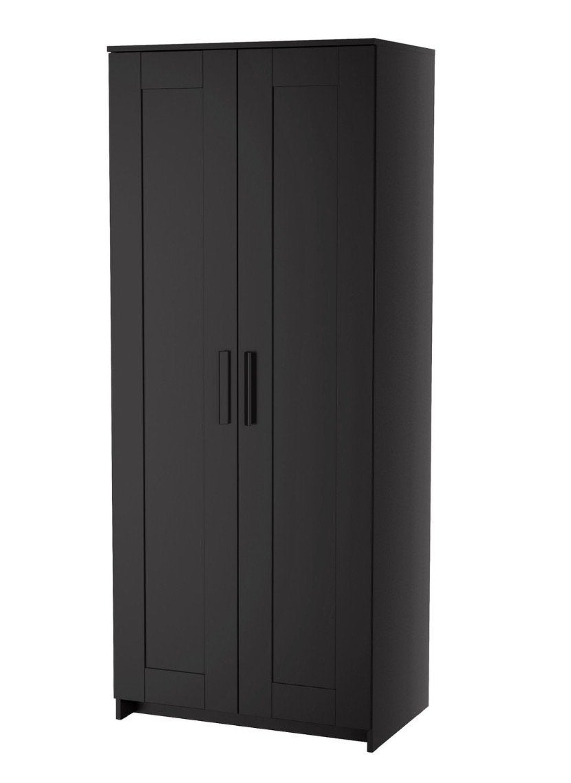 IKEA BRIMNES kast – zwart, Ophalen, 50 tot 100 cm, Zo goed als nieuw, 150 tot 200 cm