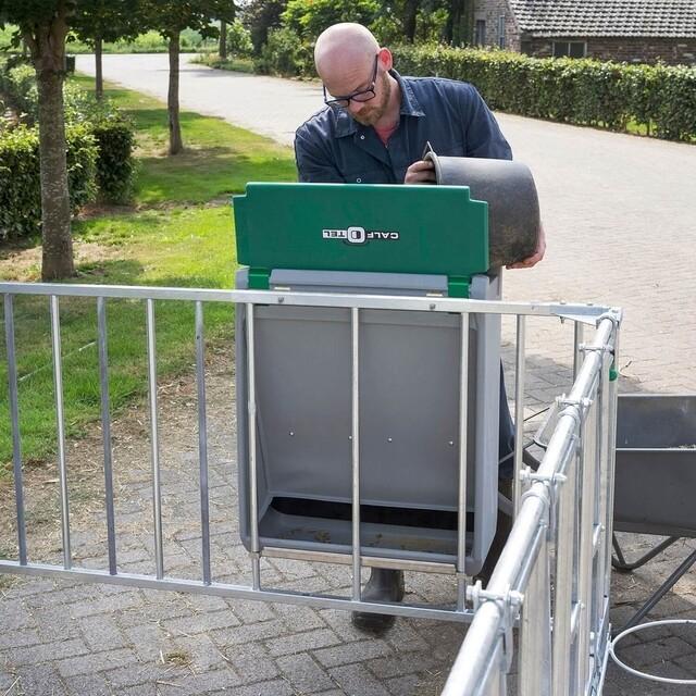 Adlibfeeder voertrog adlib feeder kalver trog krachtvoer, Verzenden, Nieuw