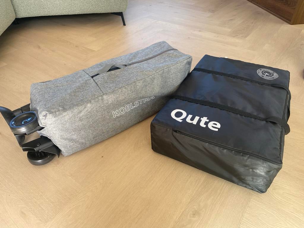 Koelstra campingbed met Qute matras, Ophalen, Zo goed als nieuw, Reisbedje