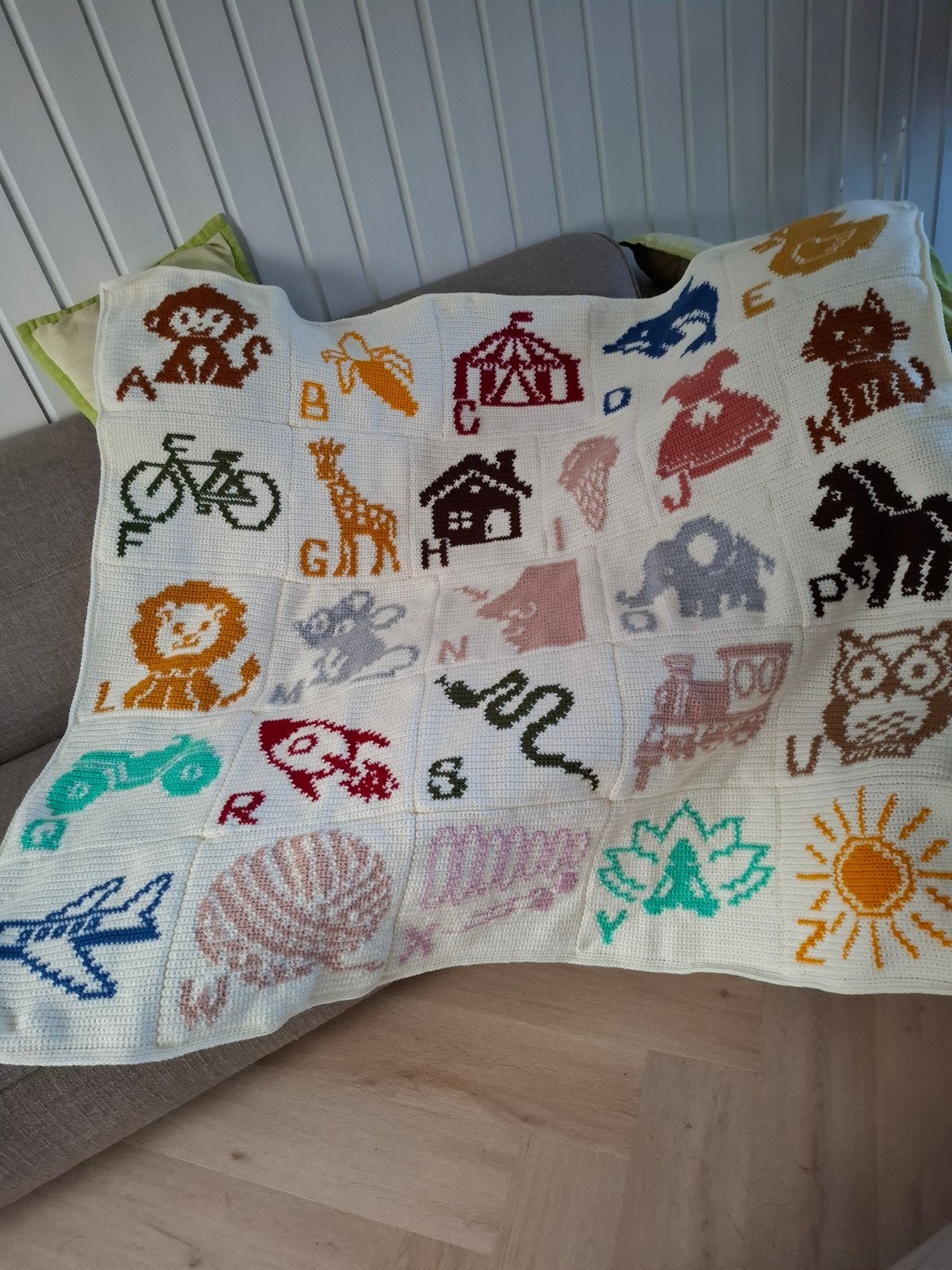 gehaakte nieuwe deken, Ophalen of Verzenden, Nieuw