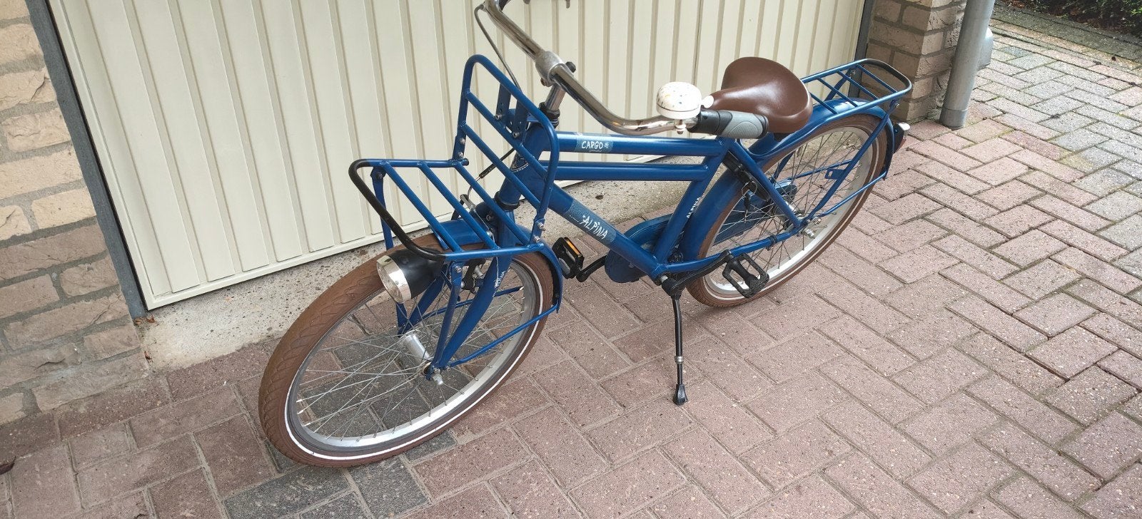 Jongens transport kinderfiets Alpina Cargo  22 inch, Fietsen en Brommers, Terugtraprem, Gebruikt, Minder dan 49 cm, Ophalen