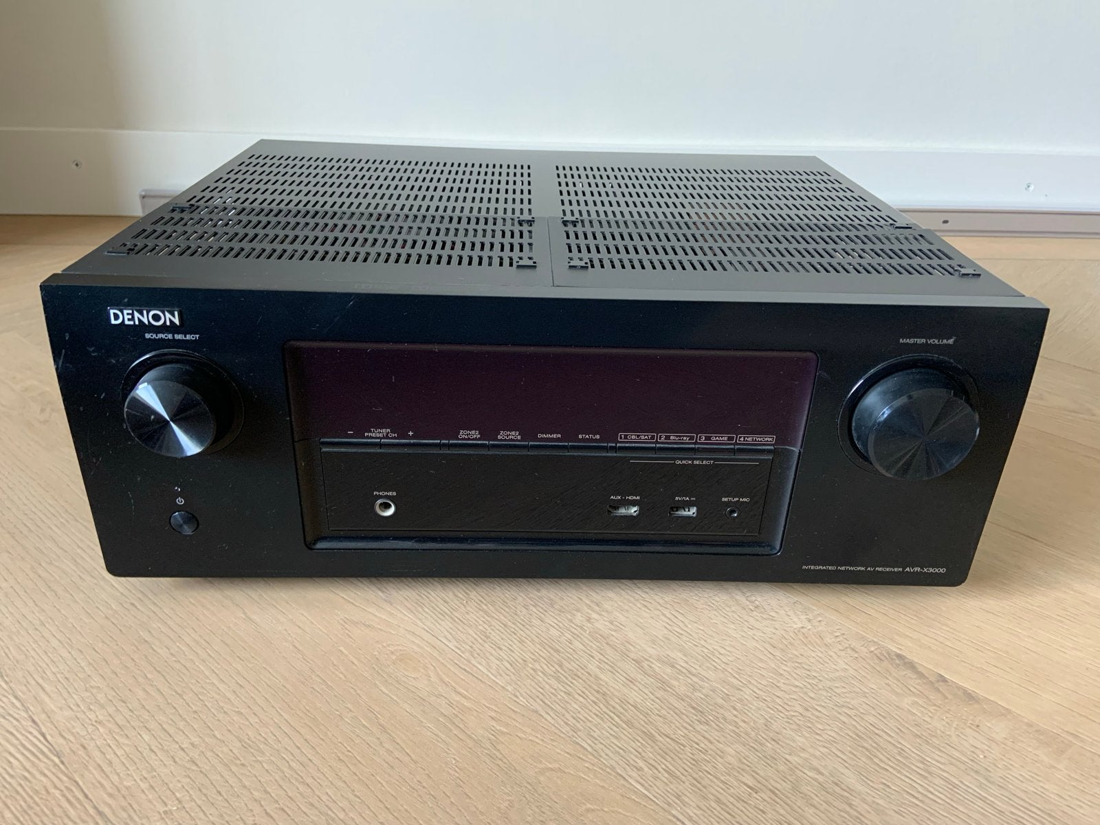 Denon AVR-X3000 Receiver - Zeer Goede Staat, Ophalen, Denon, Zo goed als nieuw, 120 watt of meer