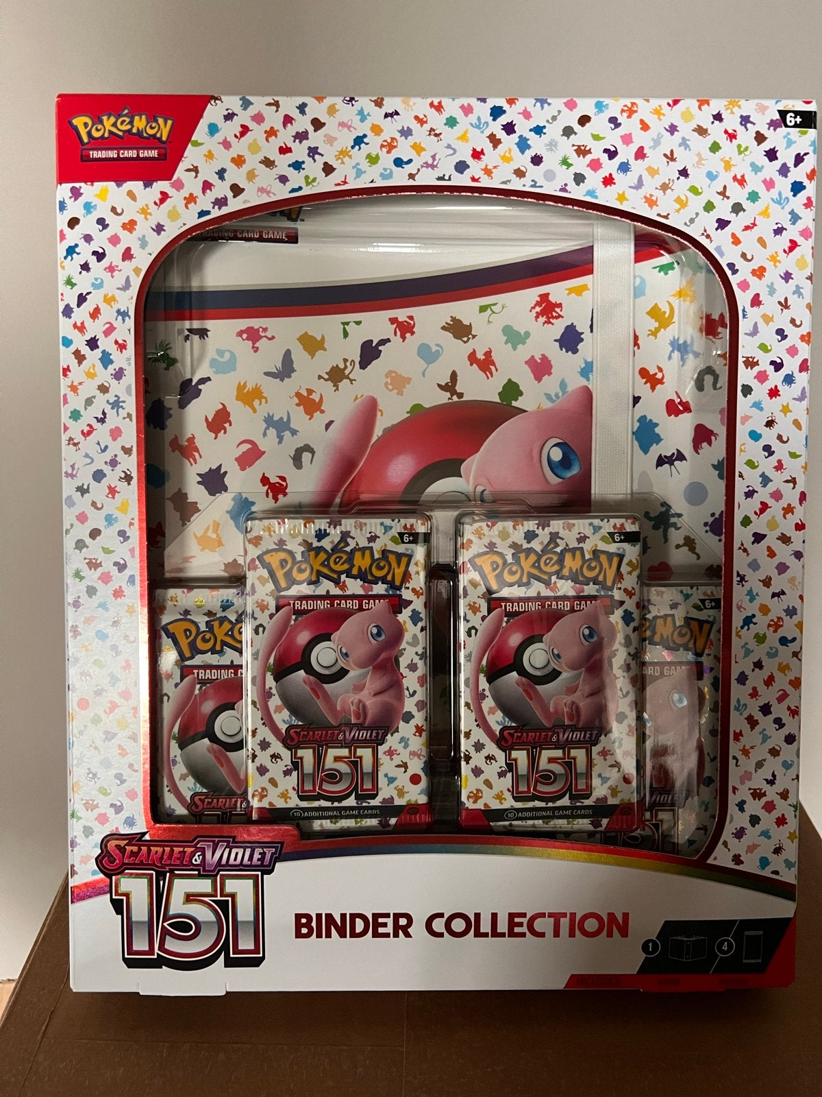 Pokémon Scarlet & Violet 151 Binder Collectie Mew, Ophalen of Verzenden, Nieuw, Overige typen